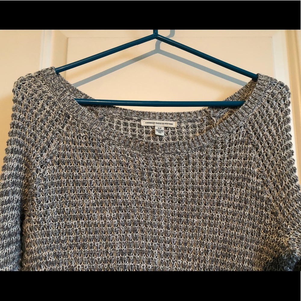 Grey/white Light Sweater